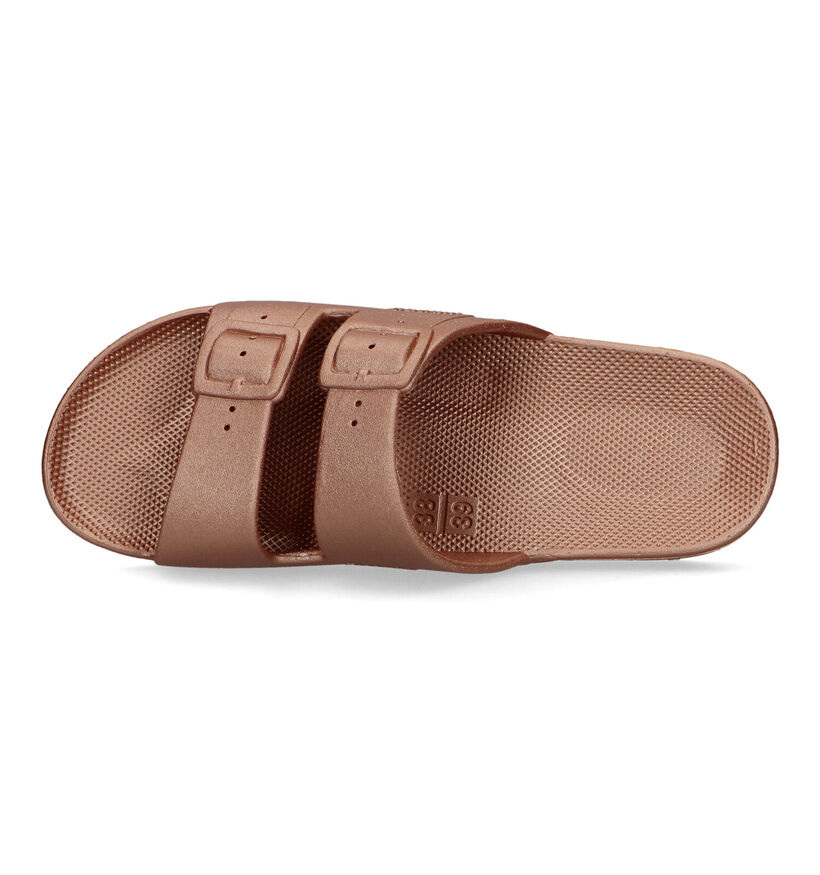 Freedom Moses Fancy Bronzen Slippers voor dames (323018)