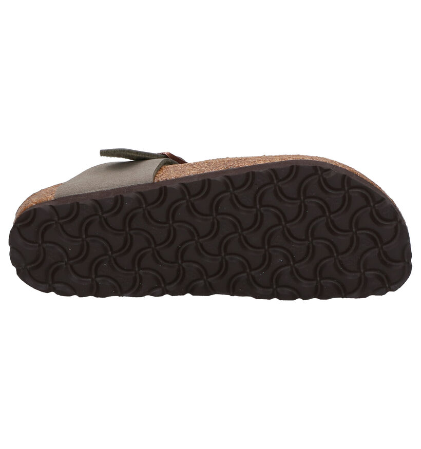 Birkenstock Gizeh Tongs en Noir pour garçons (338075)