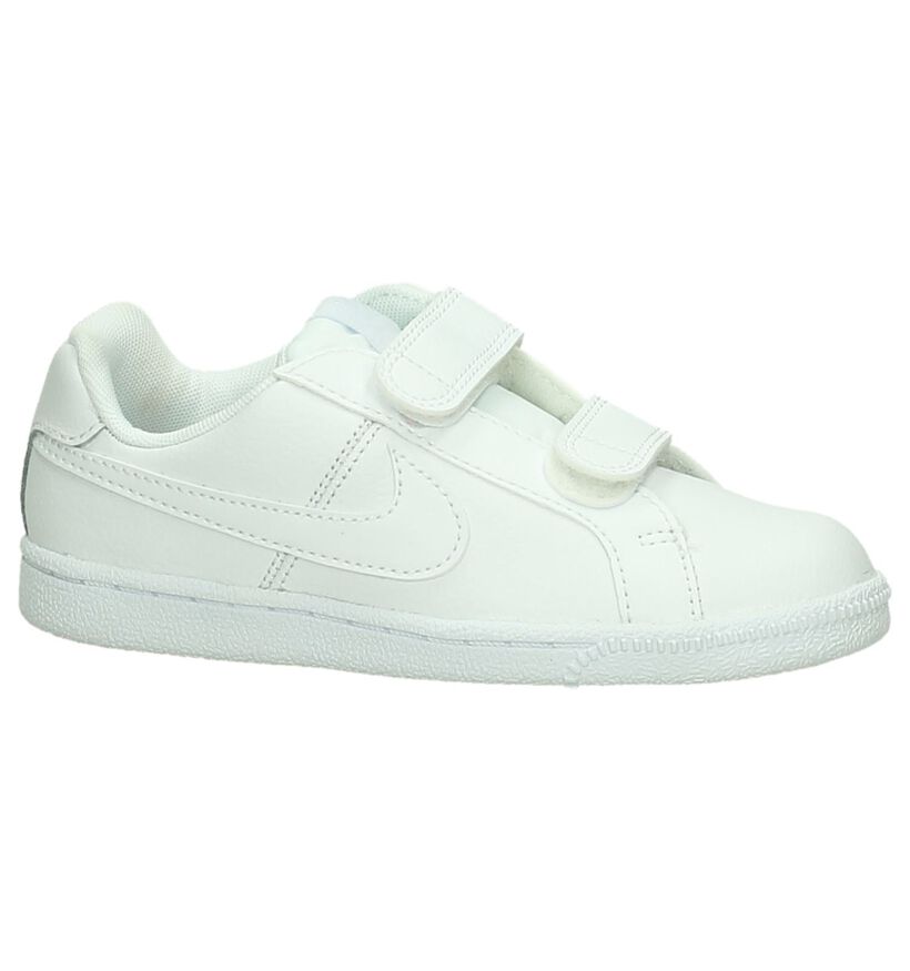 Witte Sneakers Nike Court Royale in leer (198119)