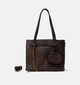 Refresh Cabas en Brun fonc&eacute; pour femmes (380291)