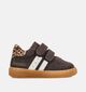 Shoesme Donkerbruine Babysneakers voor meisjes (380792) - geschikt voor steunzolen