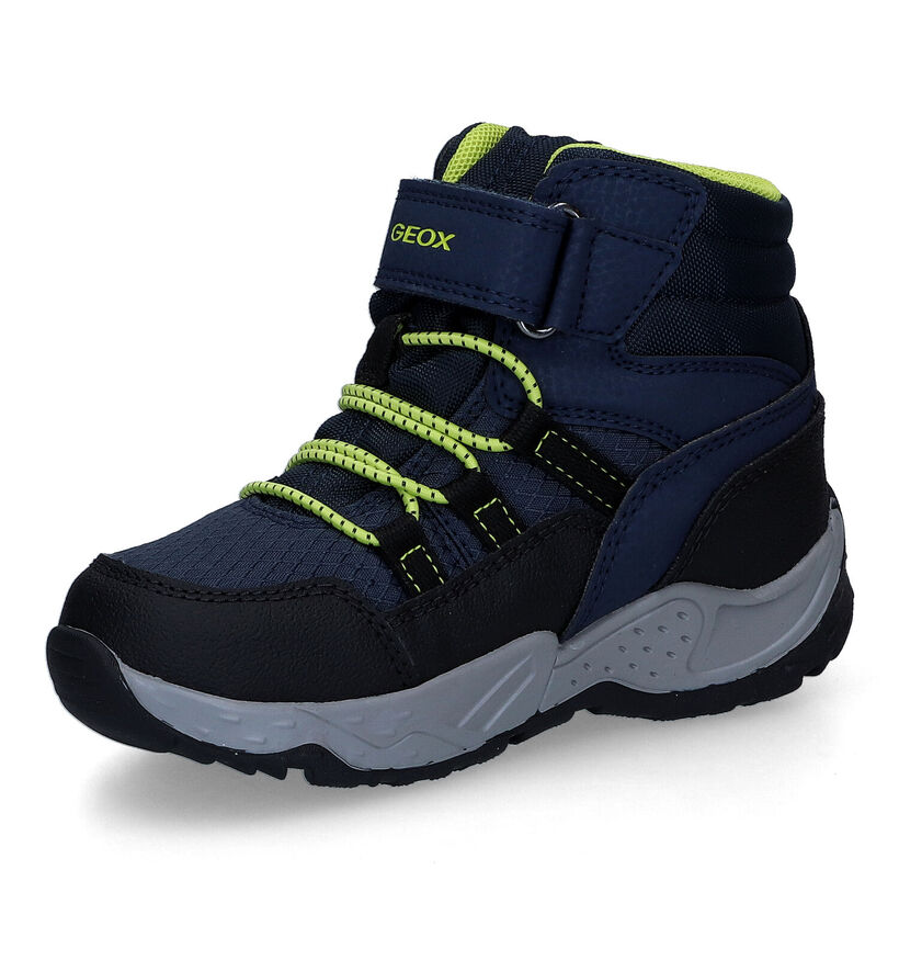 Geox Sentiero Chaussures de marche en Noir en textile (317629)