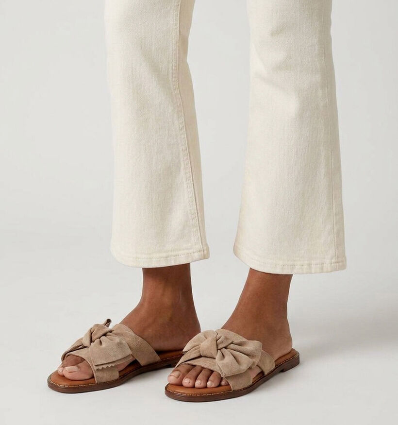 Tango Audrey Nu-pieds plates en Beige pour femmes (375536)
