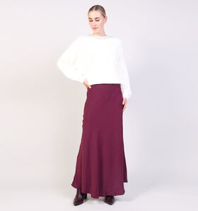 JDY Aya Bordeaux Lange Rok voor dames (365272)