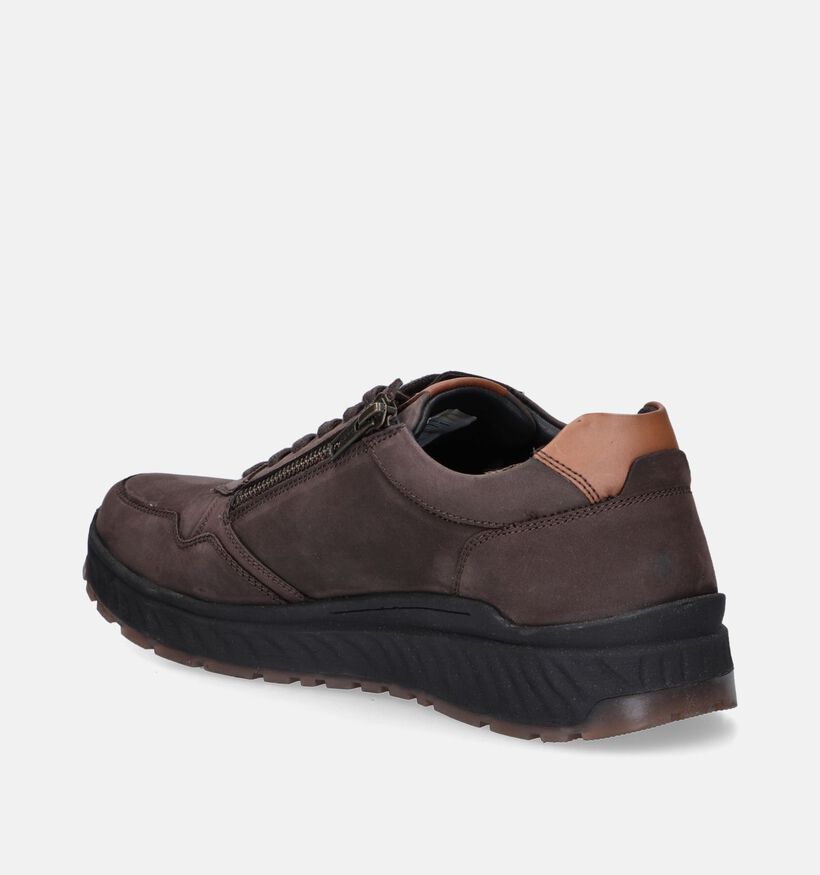 Camel Active Chaussures à lacets en Brun foncé pour hommes (348882) - pour semelles orthopédiques