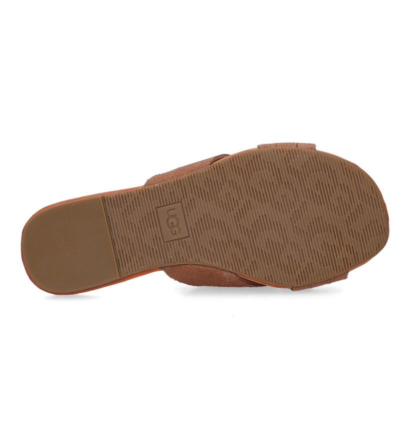 UGG Kenleigh Slide Nu-pieds en Brun pour femmes (336098)