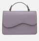 Hvisk Crane Soft Structure Sac à main en Lilas pour femmes (346722)
