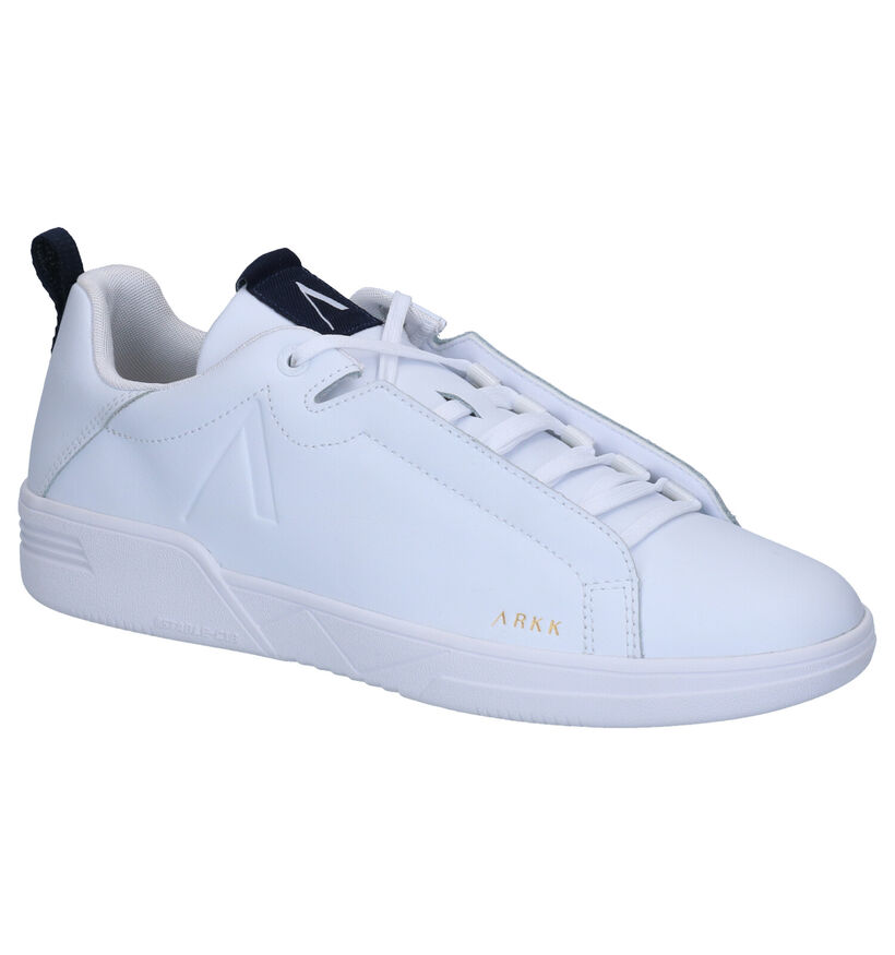 Arkk Witte Sneakers in leer (270999)