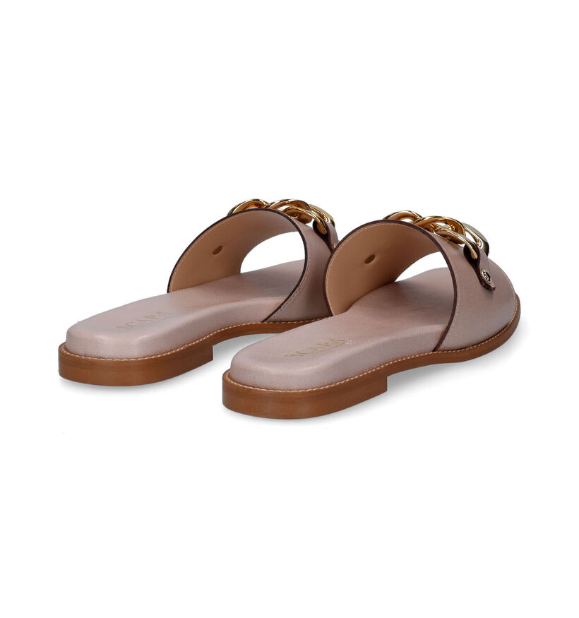 Scapa Beige Slippers voor dames (307260)