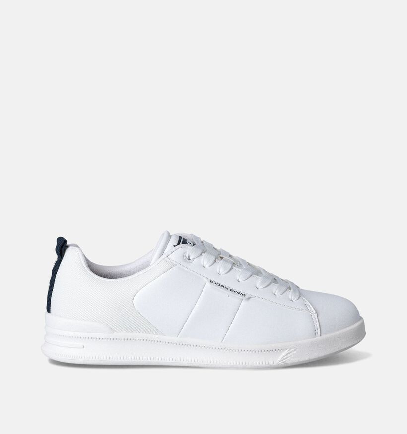 Bjorn Borg Witte Veterschoenen voor heren (352903) - geschikt voor steunzolen