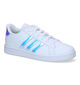 adidas Grand Court Witte Sneakers voor meisjes (299874) - geschikt voor steunzolen