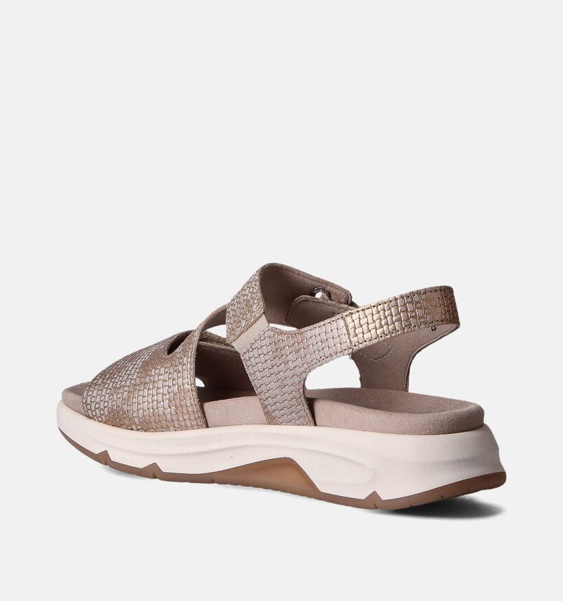 Gabor Rollingsoft Gouden Sandalen voor steunzolen voor dames (355044) - geschikt voor steunzolen