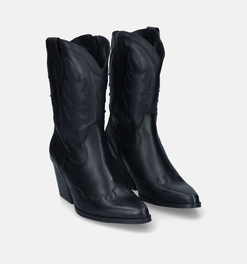 Poelman Bottes courtes en Noir pour femmes (325233)