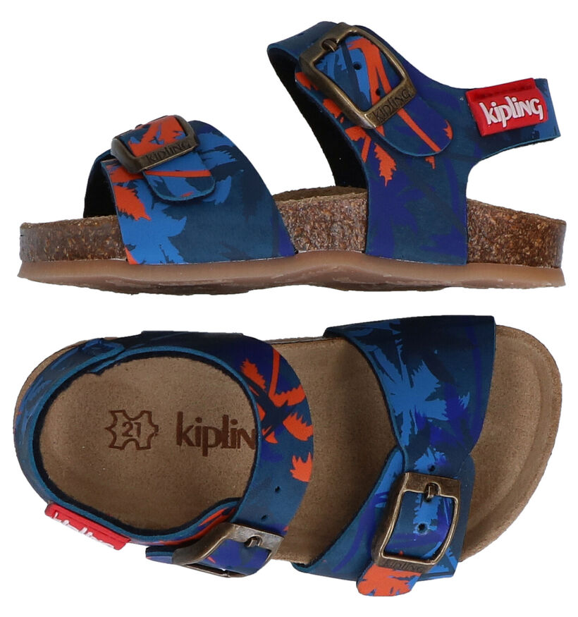 Kipling Nepal Blauwe Sandalen in kunstleer (289859)