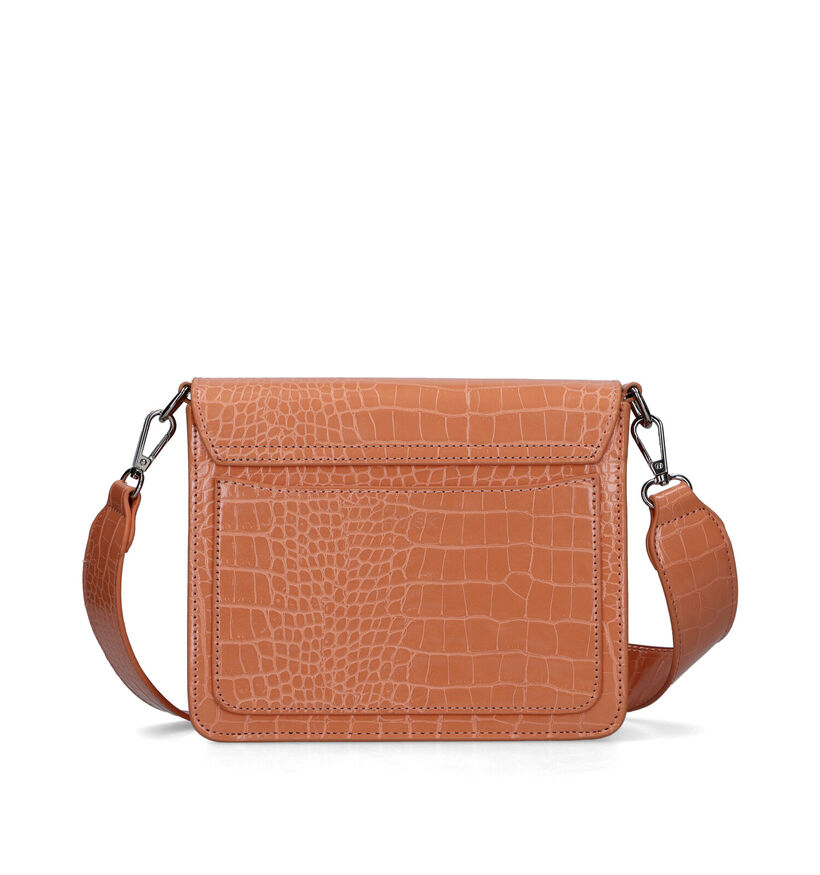 Hvisk Cayman Pocket Trace Bruine Crossbody Tas in kunstleer (334445)