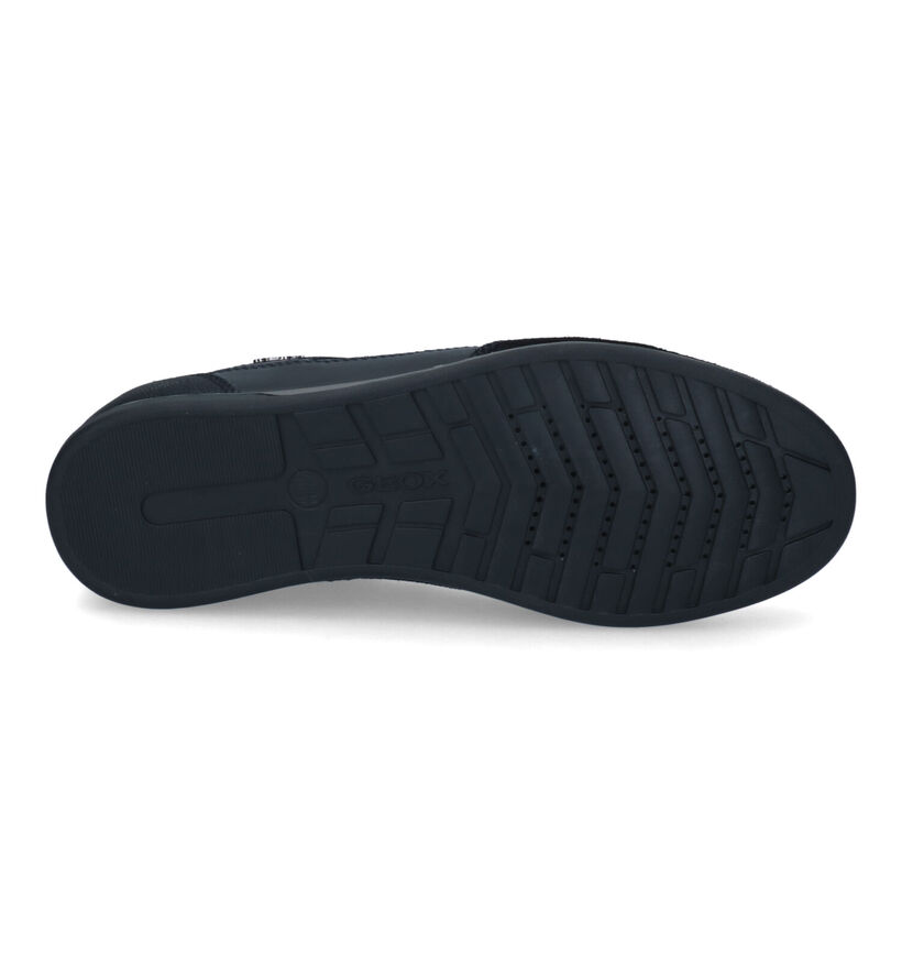 Geox Renan Zwarte Lage Schoenen in kunstleer (313676)