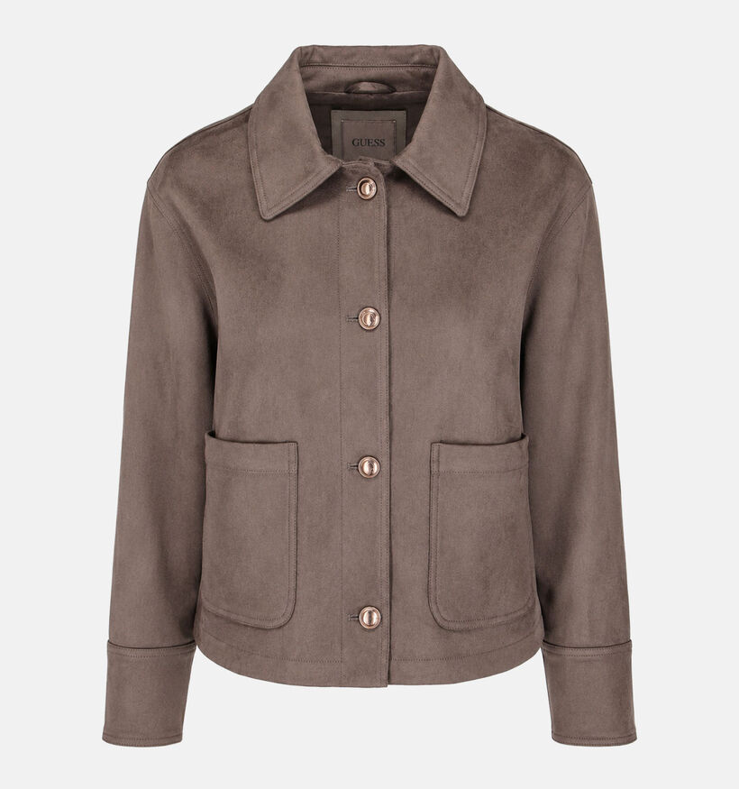 Guess Manteau court en Marron pour femmes (375887)