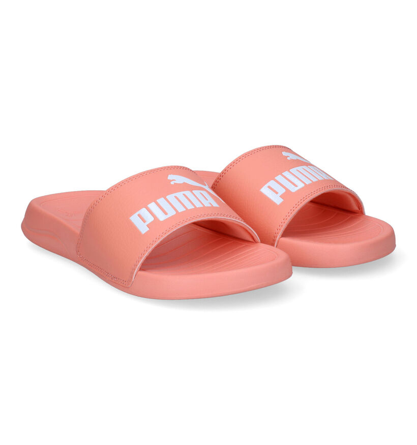 Puma Popcat 20 Claquettes de picine en Lilas pour femmes (350409)