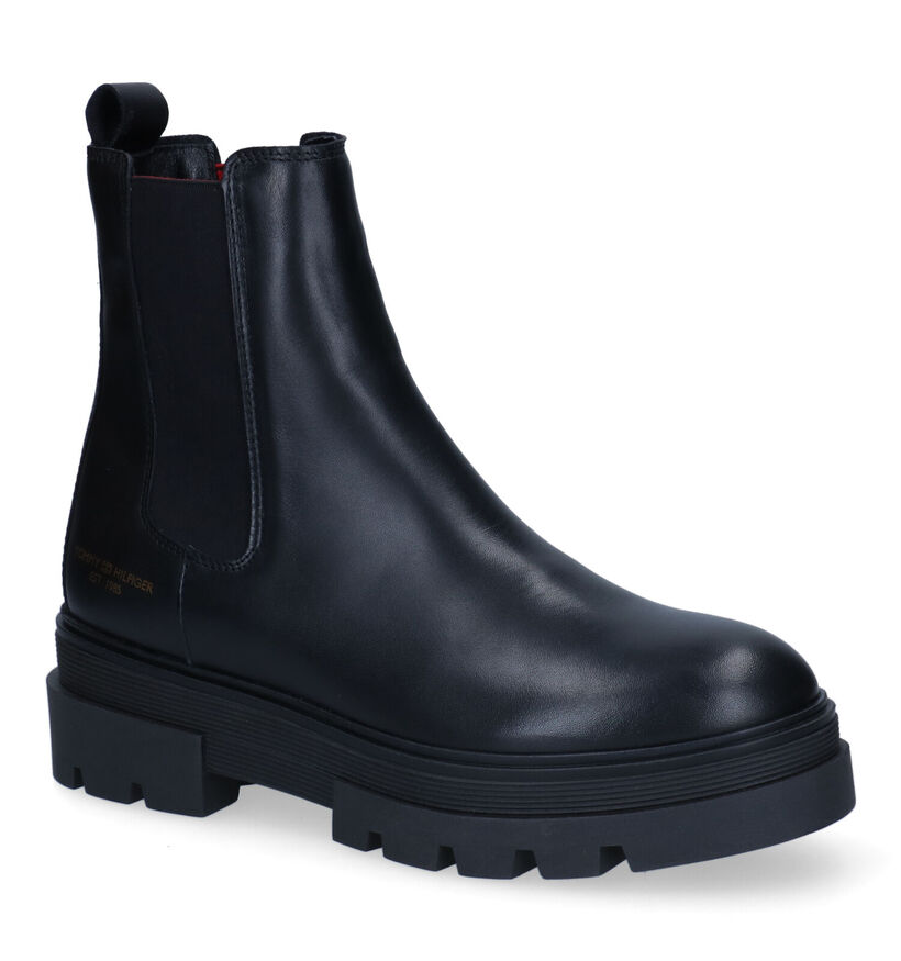 Tommy Hilfiger Bottines Chelsea en Noir pour femmes (295217)