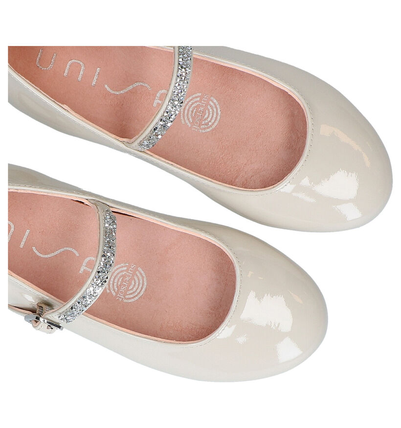 Unisa Clervy Ballerines en Beige en cuir (288836)