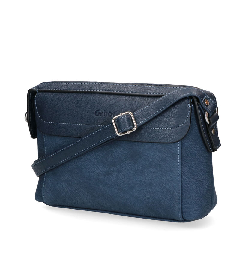 Gabor Sacs porté croisé en Bleu foncé en simili cuir (305803)