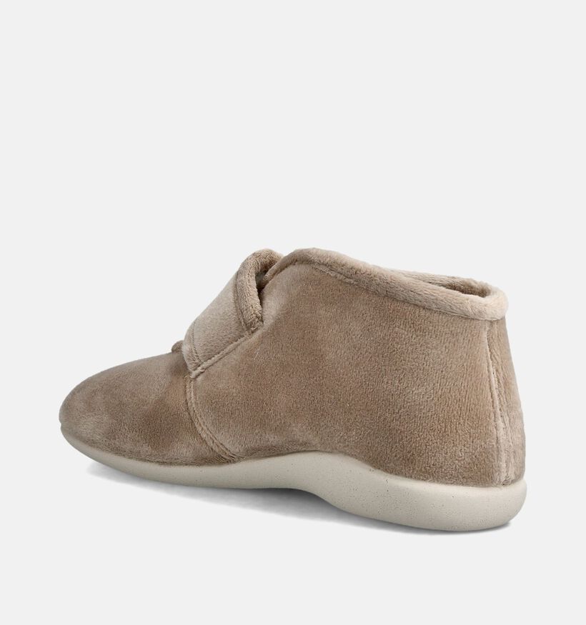 Hush Puppie Orill Beige Hoge Pantoffels voor dames (377689)