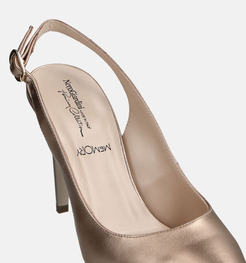 NeroGiardini Gouden Slingback Pumps voor dames (369094)