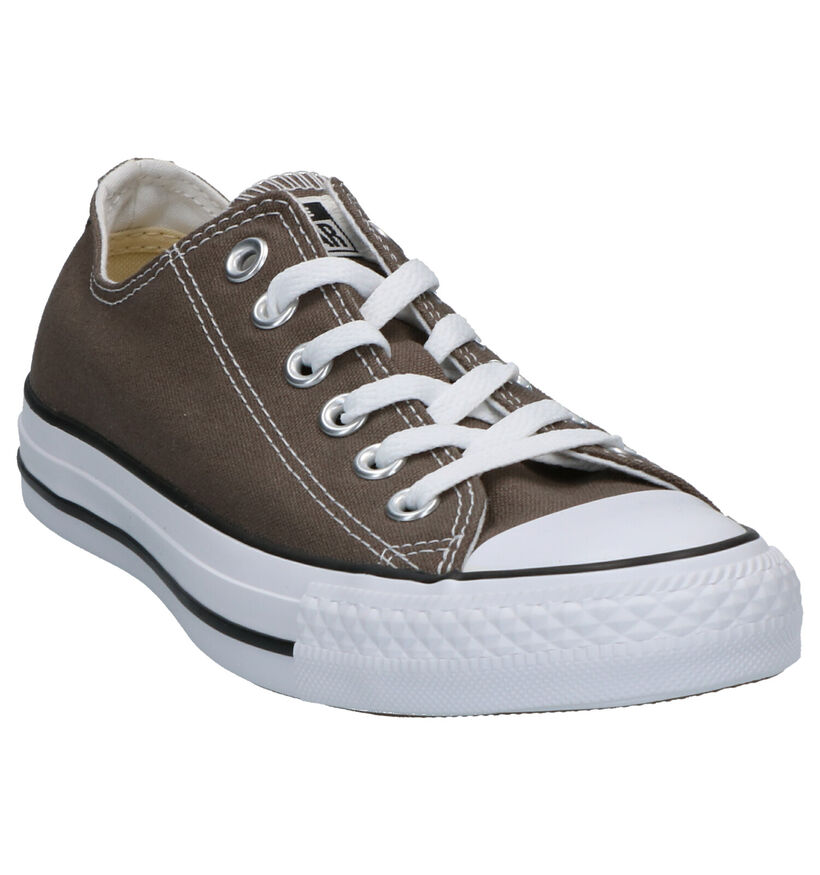 Converse Chuck Taylor AS Baskets en Beige en textile (287162)