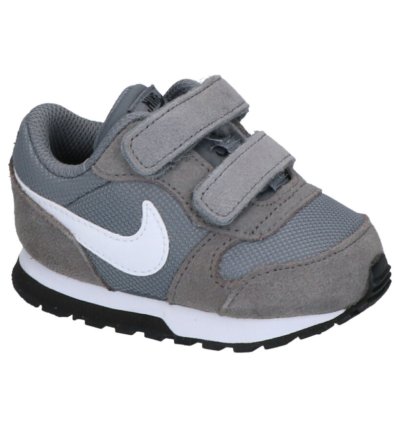 Zwarte Babysneakers Nike MD Runner 2 in daim (249899)