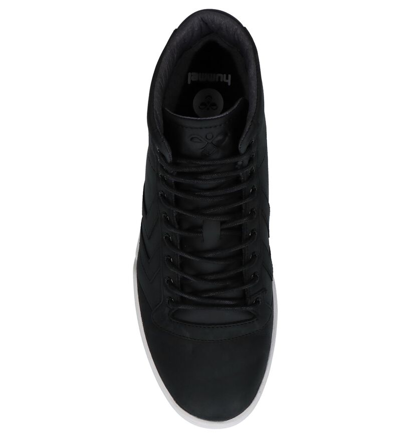 Hummel Baskets hautes en Noir en cuir (225870)