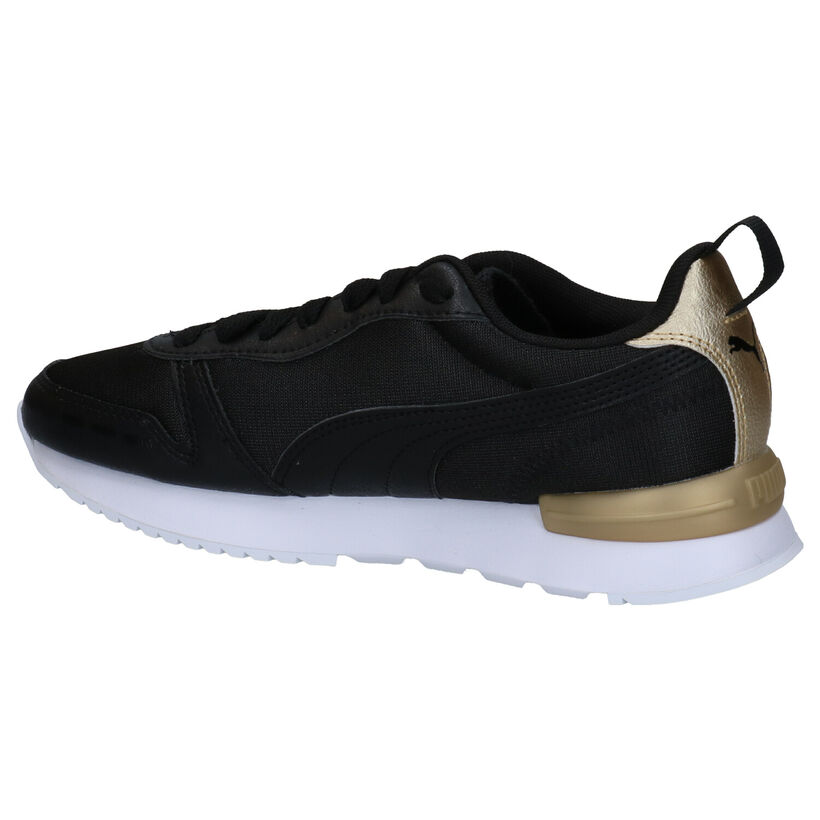 Puma R78 Metallic Pop Baskets en Noir en simili cuir (293500)