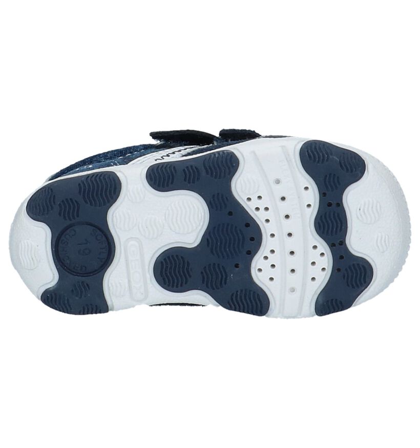 Geox Chaussures pour bébé  en Bleu foncé en textile (210550)