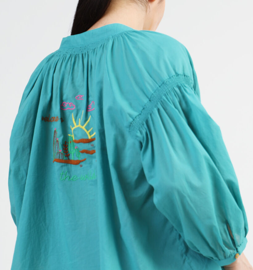 Orfeo Mania Blouse en Bleu pour femmes (345084)