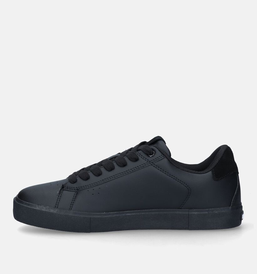 Lyle & Scott Whitburn Zwarte Sneakers voor heren (340470) - geschikt voor steunzolen