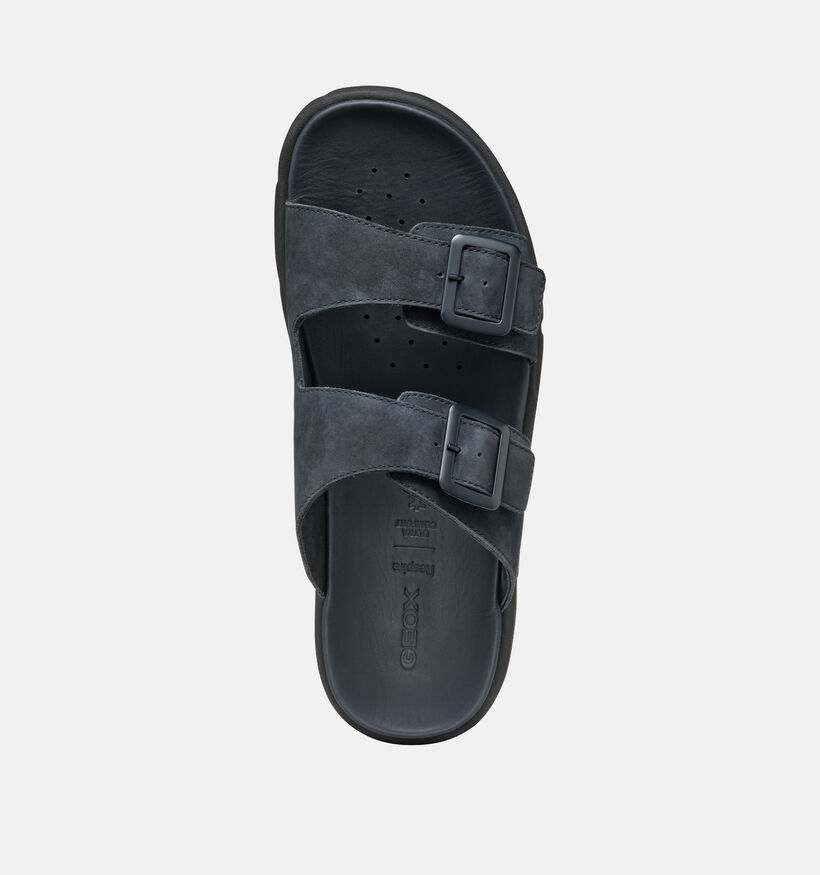 Geox Xand 2s Nu-pieds en Bleu pour hommes (353846)
