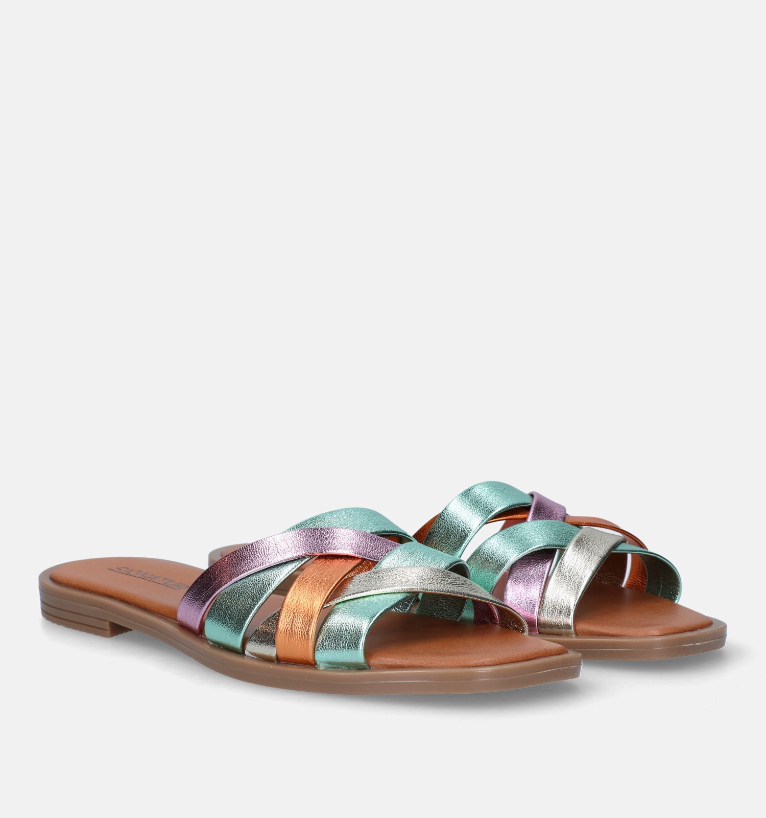 Groene slippers new arrivals