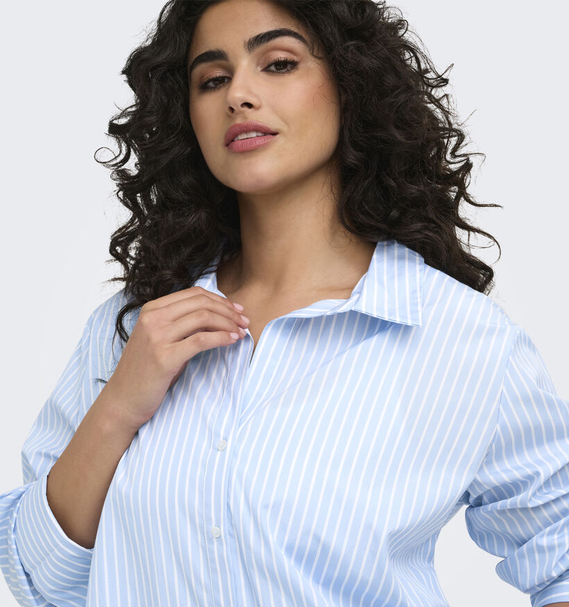 ONLY Carmakoma Oregon Blauwe Hemd voor dames (378392)