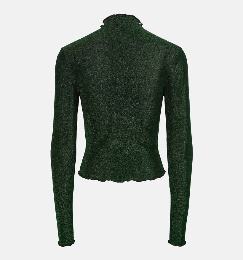 Pieces Sandra Zwarte Longsleeve voor dames (348359)
