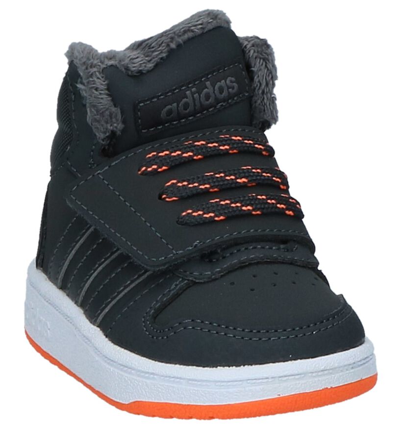 adidas Hoops Baskets en Noir en simili cuir (262060)