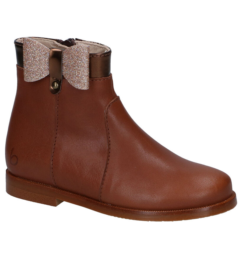 Beberlis Cognac Laarzen in leer (297316)