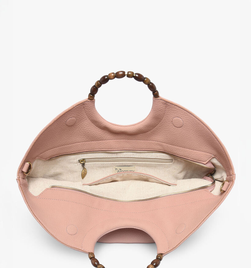 Woomen Neflier Pearl Roze Handtas met Riem voor dames (370800)