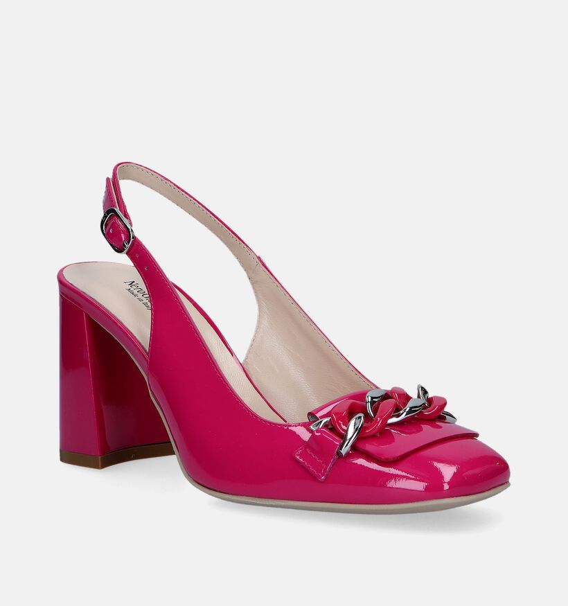 NeroGiardini Escarpins slingback en Rose fuchsia pour femmes (339461)