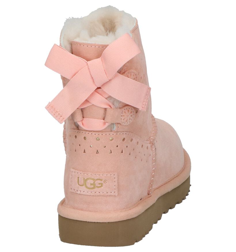 UGG Dae Sunshine Roze Geklede Boots in daim (206399)