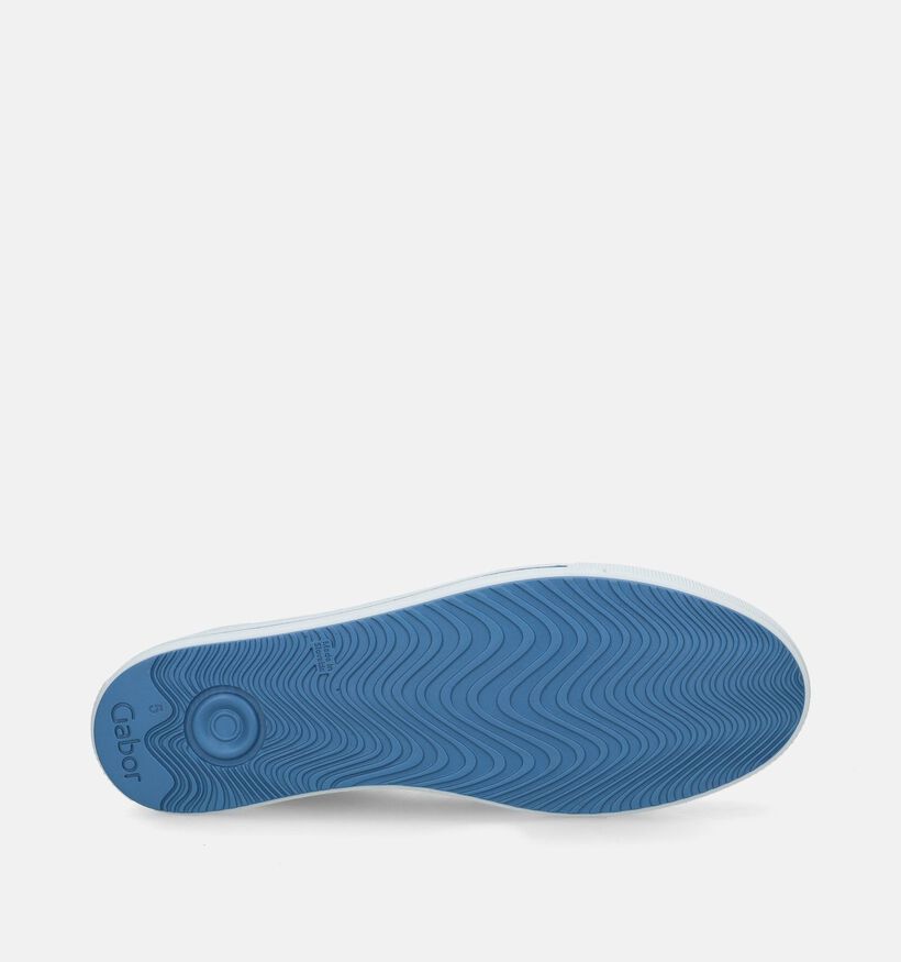 Gabor OptiFit Baskets en Bleu pour femmes (336160) - pour semelles orthopédiques