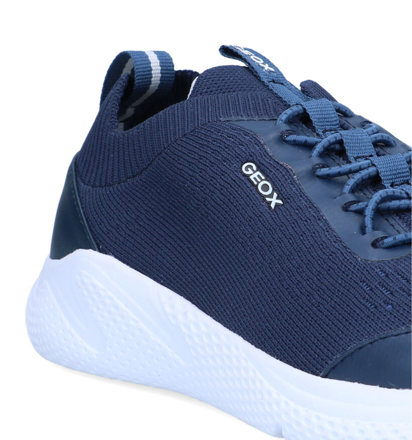 Geox Sprintye Baskets en Bleu pour garçons (339641)