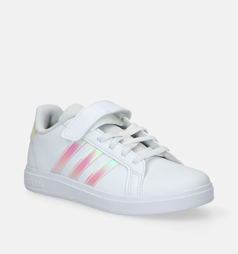 adidas Grand Court 2.0 EL C Baskets en Blanc pour filles (343274)