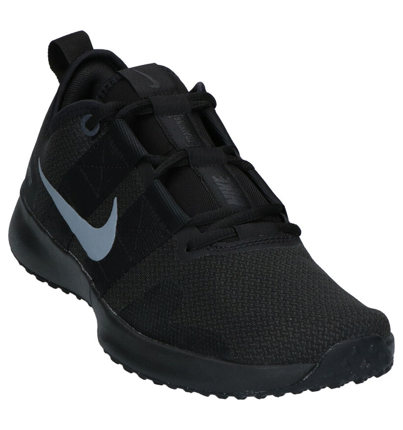 Nike Varsity Compete Zwarte Sportschoenen in stof (254029)