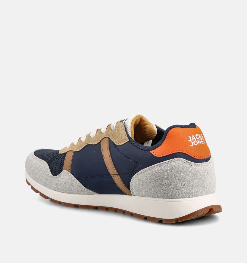 Jack & Jones Harrow Mesh Donkerblauwe Sneakers voor heren (369677) - geschikt voor steunzolen