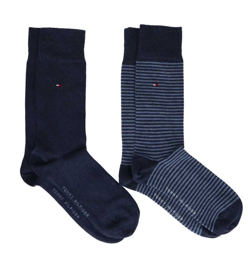 Tommy Hilfiger Chaussettes en Bleu - 2 Paires (216558)