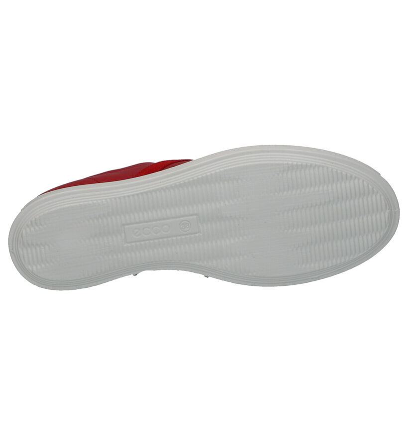 ECCO Baskets basses en Rouge en cuir (275317)